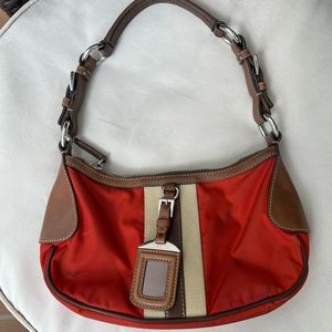 Prada tissuto sport shoulder bag